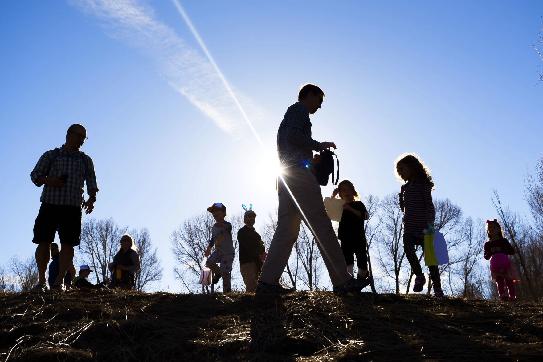 R Park Easter egg hunt